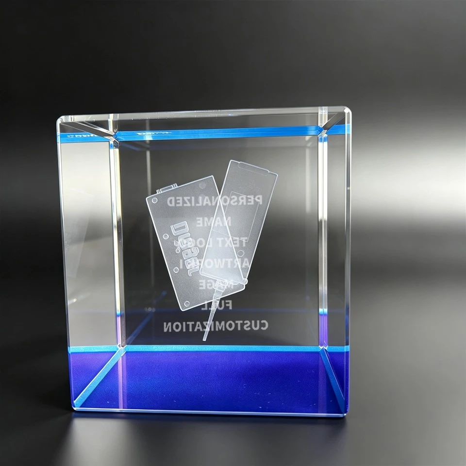 Ignition Interlock Laser Crystal Cube high quality